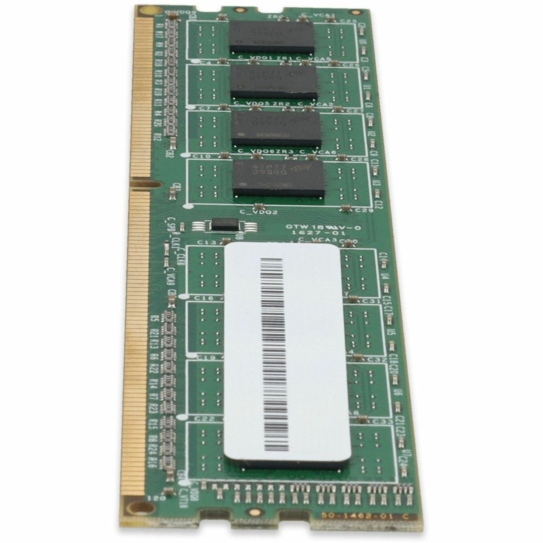 Close-up detail of RAM module circuit architecture and component layout-alternate-image8