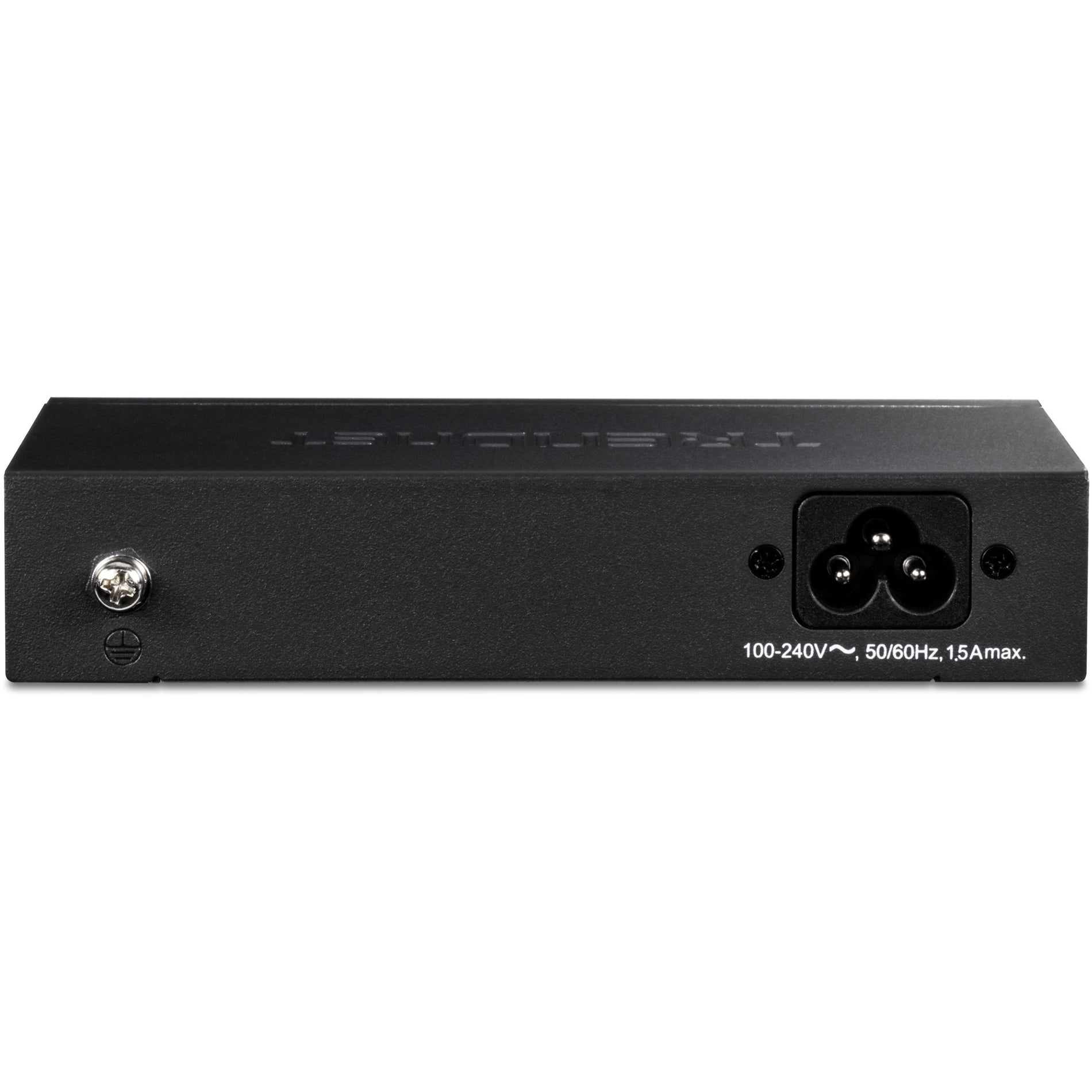 Interruptor PoE+ Ethernet Rápido de 6 Puertos TRENDnet 4 x Puertos PoE Ethernet Rápido 2 x Puertos Ethernet Rápido Presupuesto PoE de 60W Capacidad de Interruptor de 1.2 Gbps Metal Protección de Por Vida Limitada Negro TPE-S50