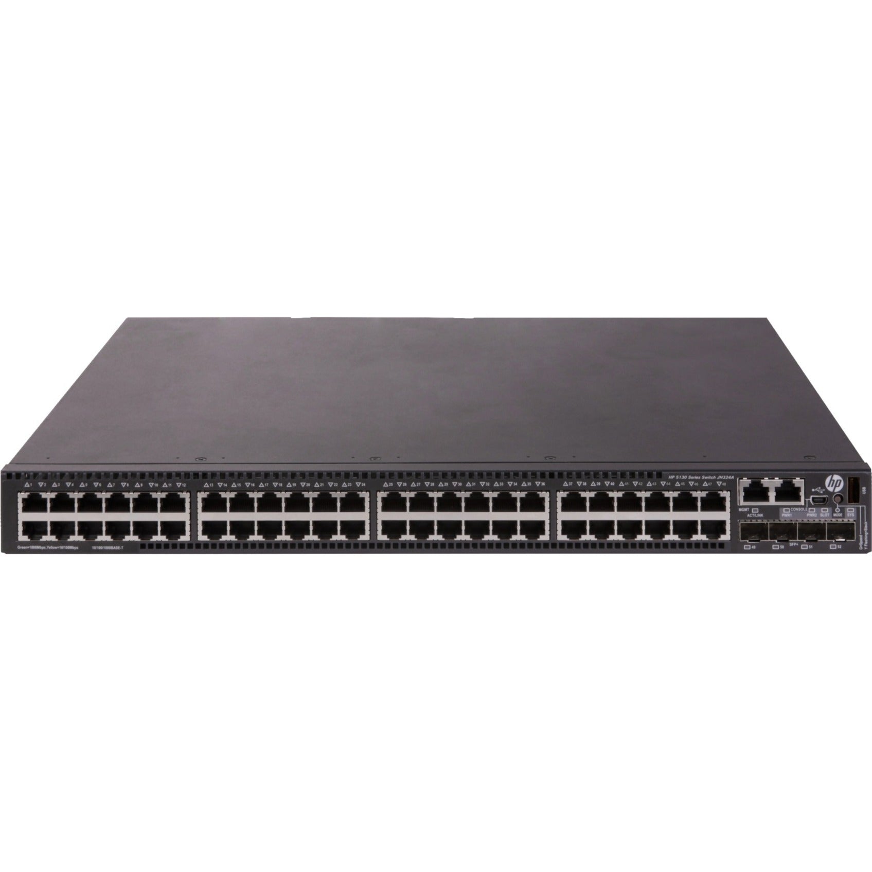 HPE E 5130 48G 4SFP+ 1スロット HI スイッチ (JH324A)