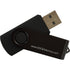 Reverse view of EDGE C3 USB flash drive showing www.EDGEMemory.com branding and swivel mechanism-alternate-image2