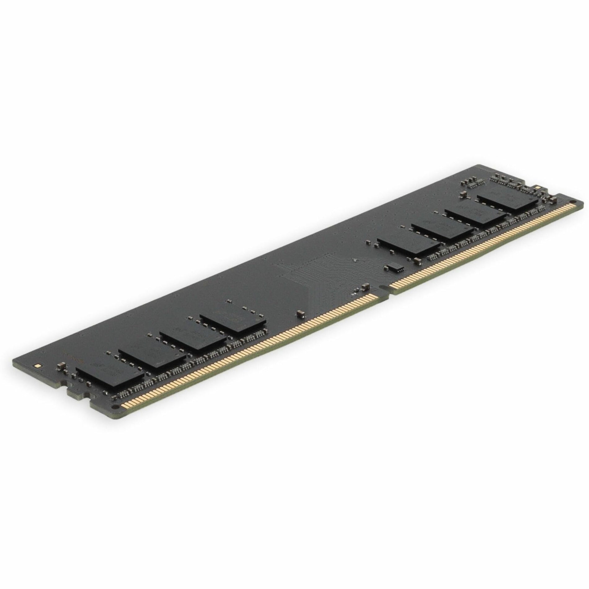 Detailed view of DDR4 RAM gold contact points-alternate-image5