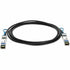 AddOn twinaxial cable full product showcase with both connectors visible - straight view-alternate-image8