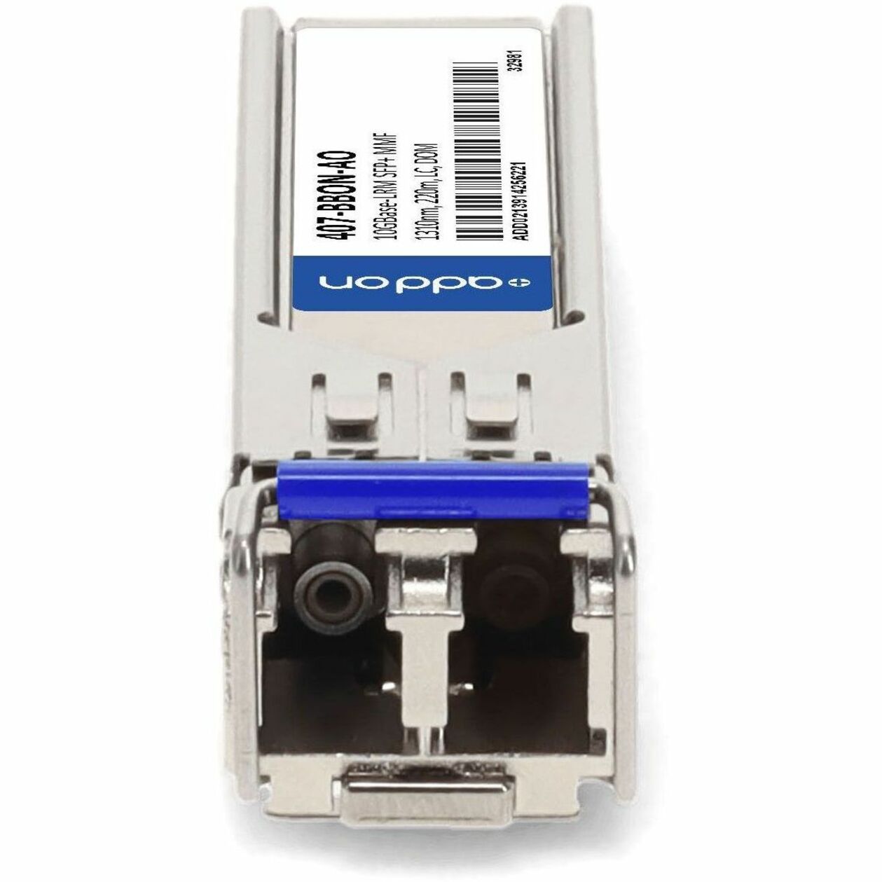 Close-up of SFP+ module's diagnostic interface-alternate-image8