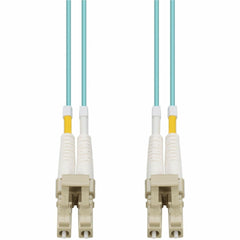 ブランド名：AddOn  ADD-LC-LC-35M5OM4 35m LC (Male) to LC (Male) Aqua OM4 Duplex Fiber Patch Cable 10 Gbit/s Data Transfer Rate  追加 - LC - LC - 35m 5OM4アクアOM4デュプレックスファイバーパッチケーブル、10 Gbit/sデータ転送レート