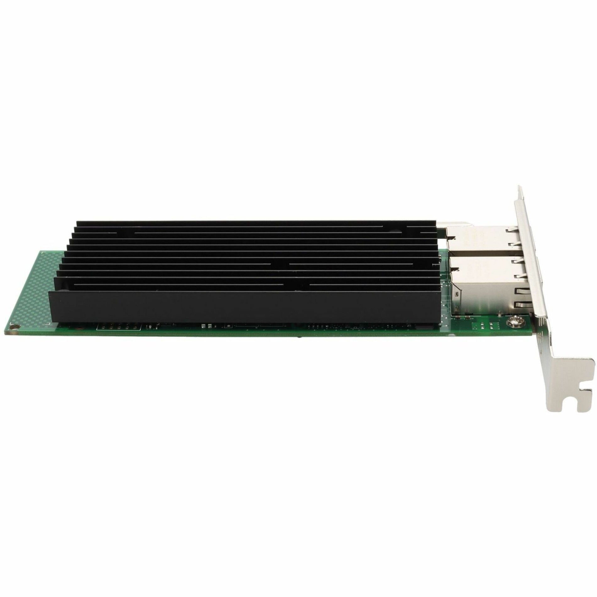 AddOn SFN5161T-AO Solarflare 10Gigabit Ethernet Card Dual Open RJ-45 Port 100m PCIe x8 Net  에드온 SFN5161T-AO 솔라플레어 10기가비트 이더넷 카드 듀얼 오픈 RJ-45 포트 100m PCIe x8 넷