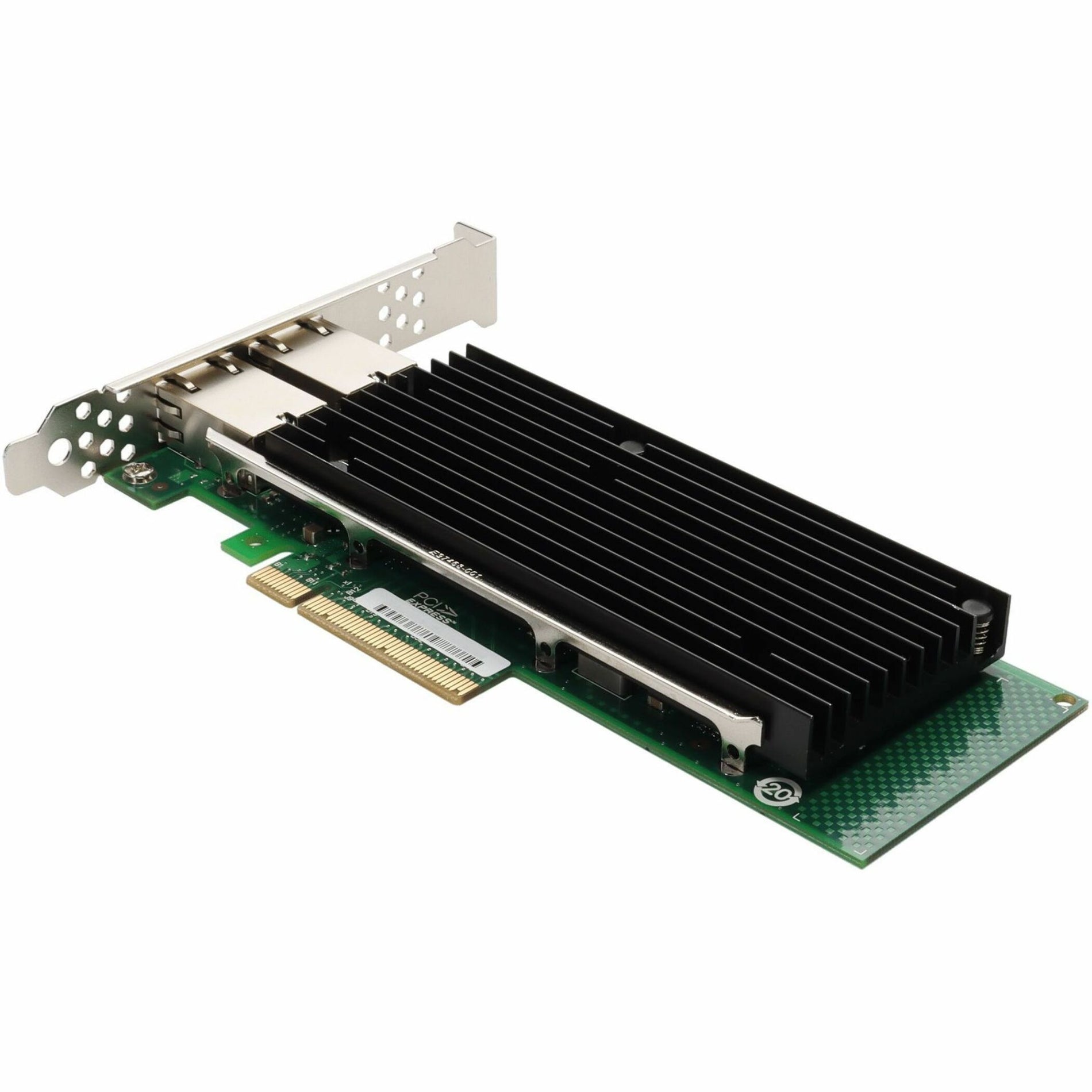 AddOn SFN5161T-AO Solarflare 10Gigabit Ethernet Card Dual Open RJ-45 Port 100m PCIe x8 Net  에드온 SFN5161T-AO 솔라플레어 10기가비트 이더넷 카드 듀얼 오픈 RJ-45 포트 100m PCIe x8 넷