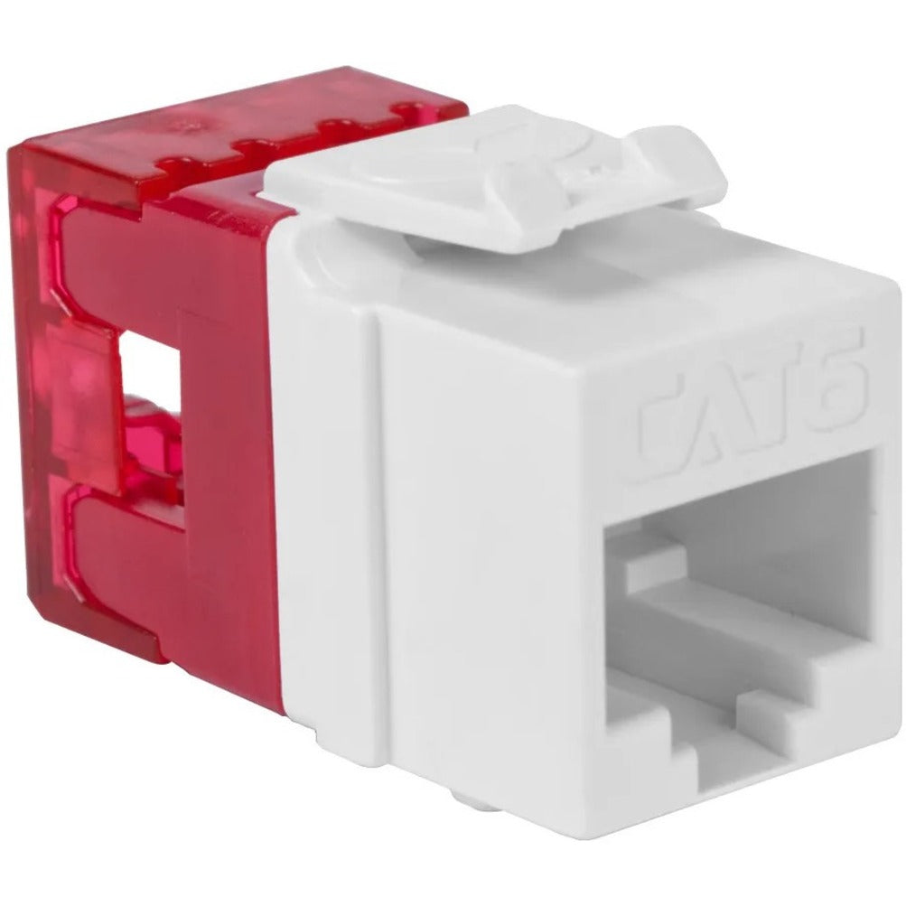 ICC CAT6 RJ45 Keystone Jack for HD Style (IC107F6VWH)