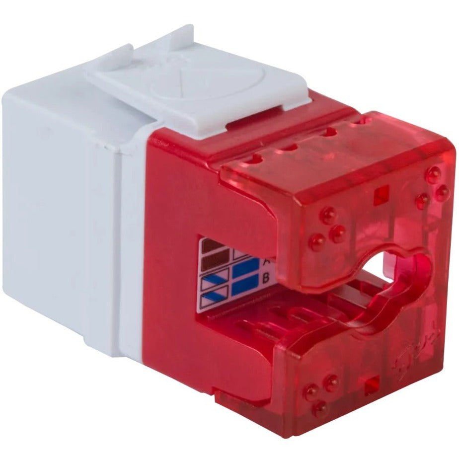 ICC CAT6 RJ45 Keystone Jack for HD Style (IC107F6VWH)