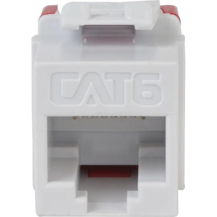 ICC CAT6 RJ45 Keystone Jack for HD Style (IC107F6VWH)