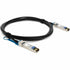 AddOn SFP+ cable angular view emphasizing connector design-alternate-image7