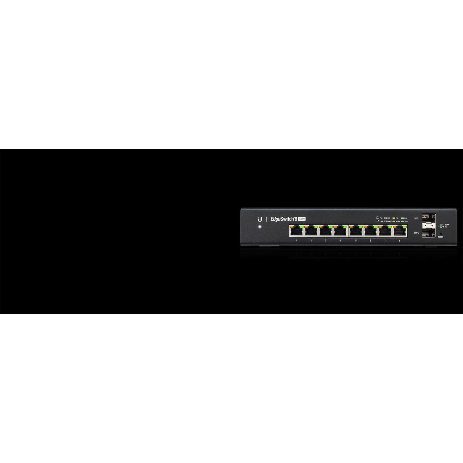 Ubiquiti Managed PoE+ Gigabit Switch with SFP (ES-8-150W)