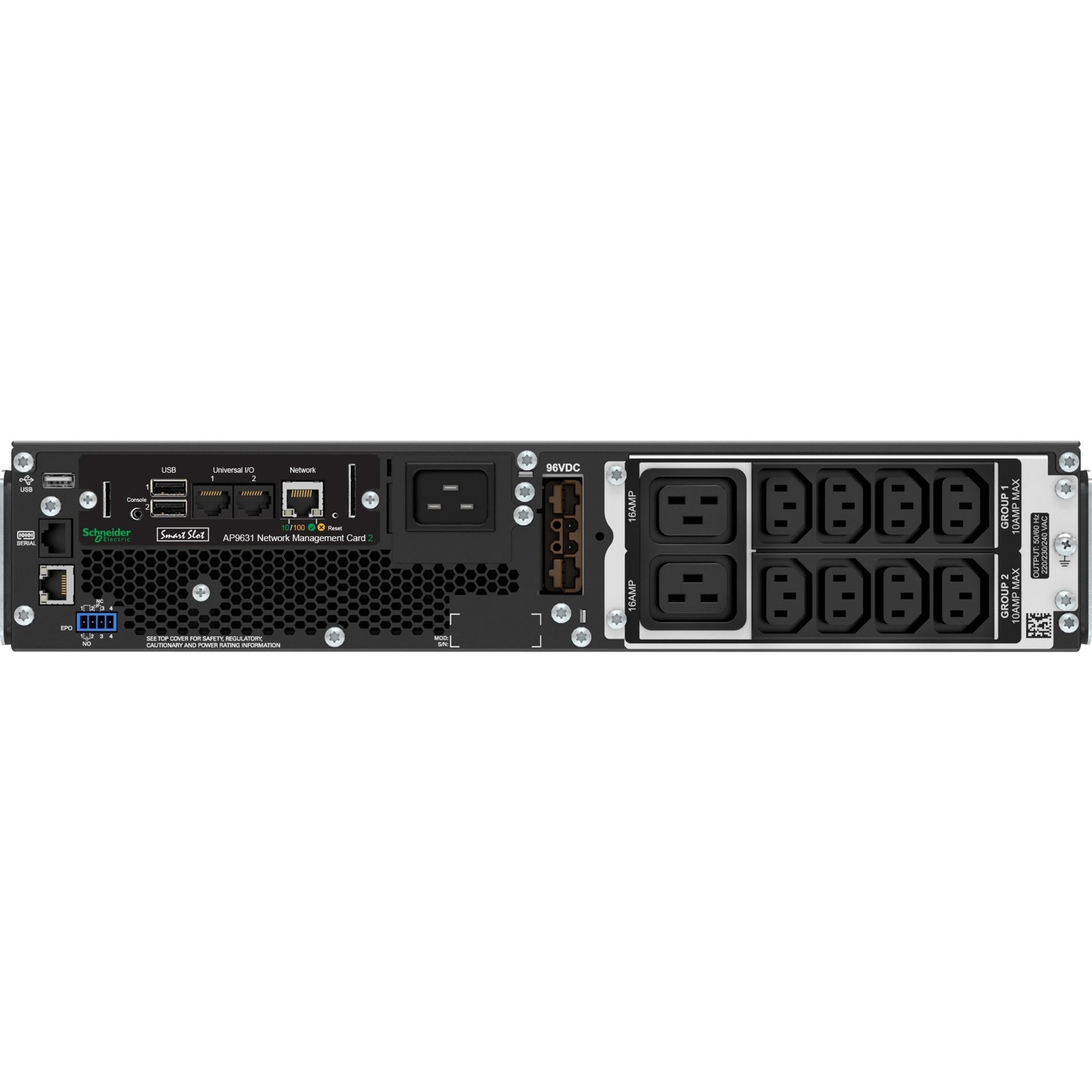 APC Smart-UPS 3000VA Rack-moutable UPS (SRT3000RMXLI-NC)