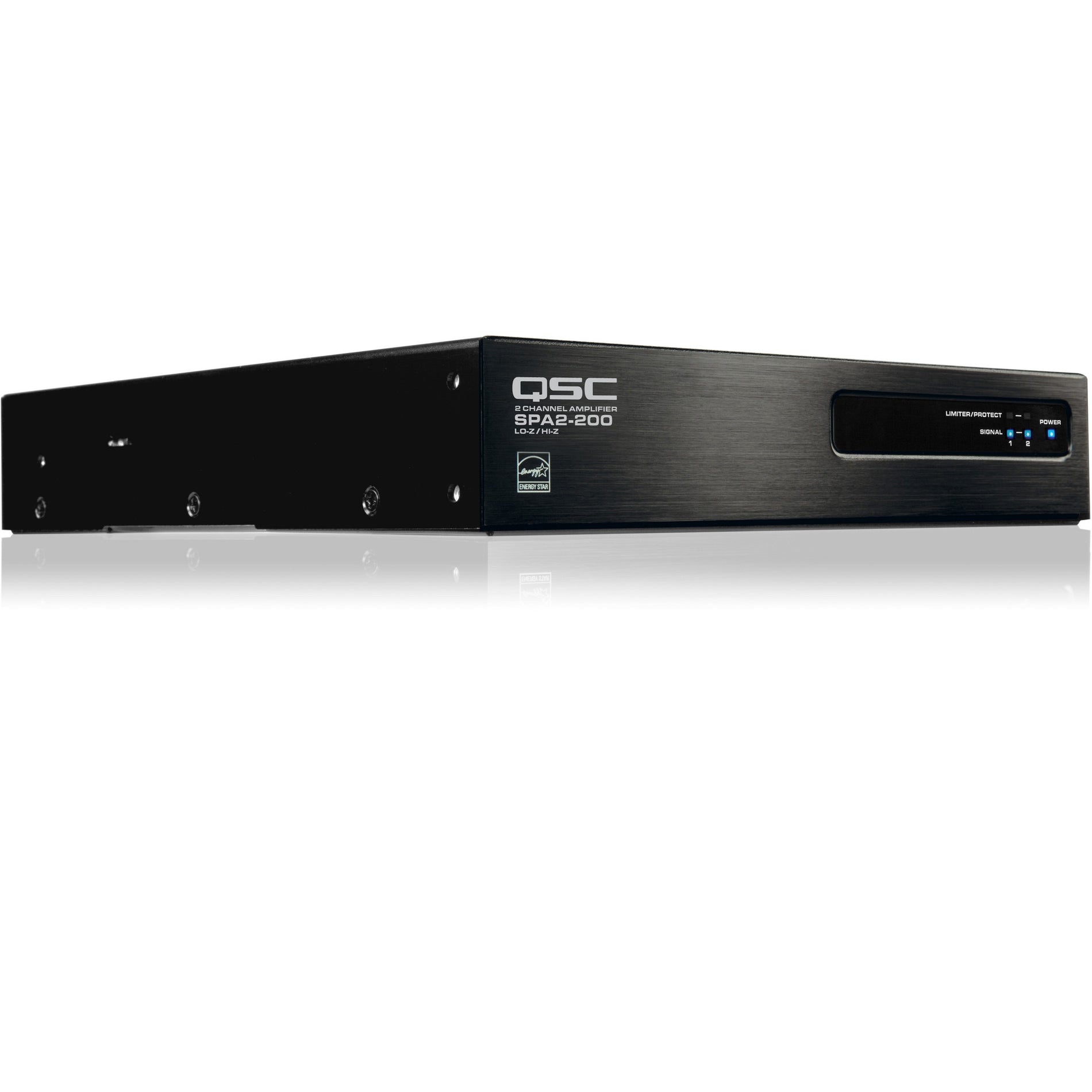 QSC SPA2-200 Amplifier - 400 W RMS - 2 Channel - 20 Hz to 20 kHz