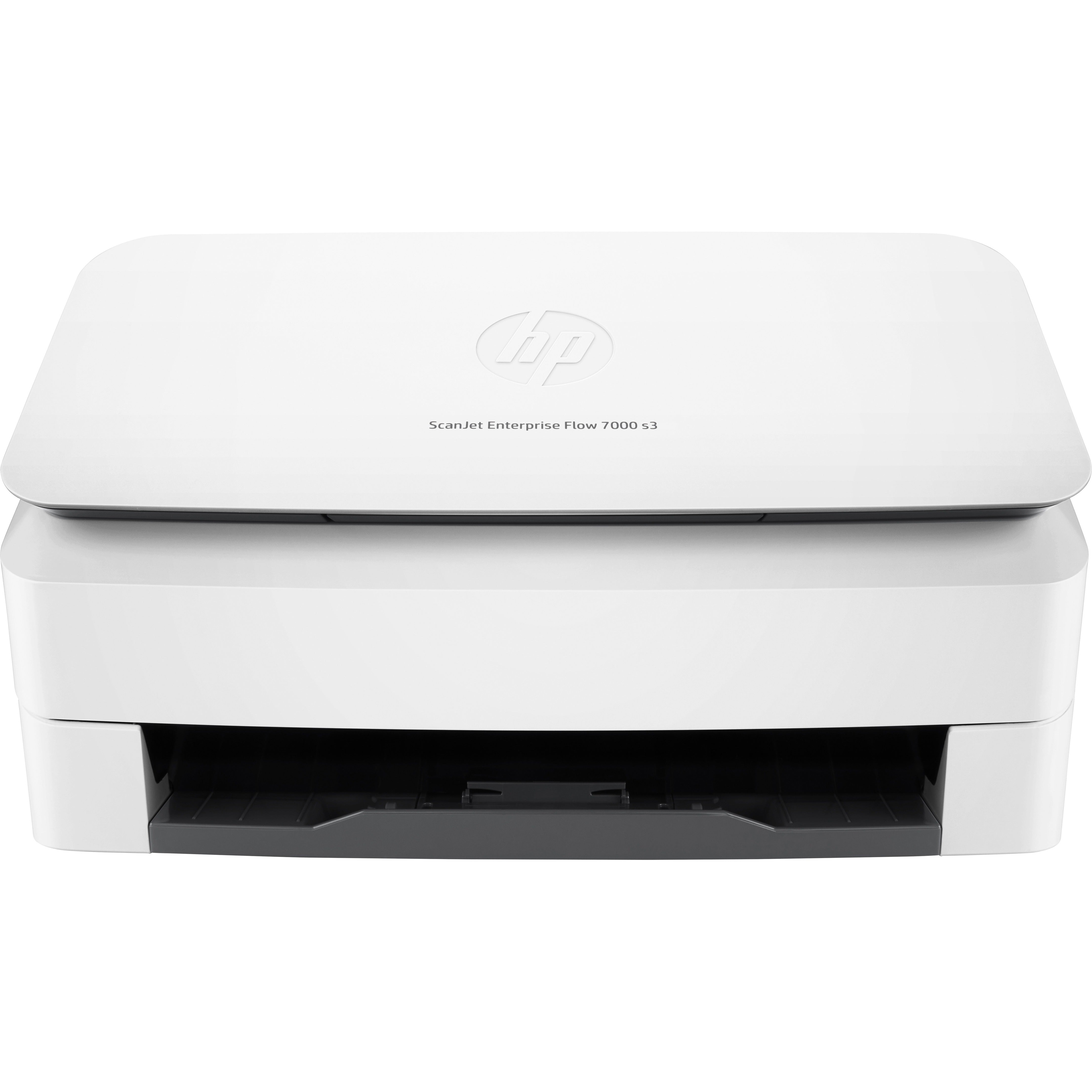 HP ScanJet Enterprise Flow 7000 s3 Sheetfed Scanner, 600 dpi Optical, 75ppm/150ipm Color Duplex, 80-Sheet ADF, USB Connectivity, EPEAT Silver Certified - L2757A#BGJ (1 Year Warranty)