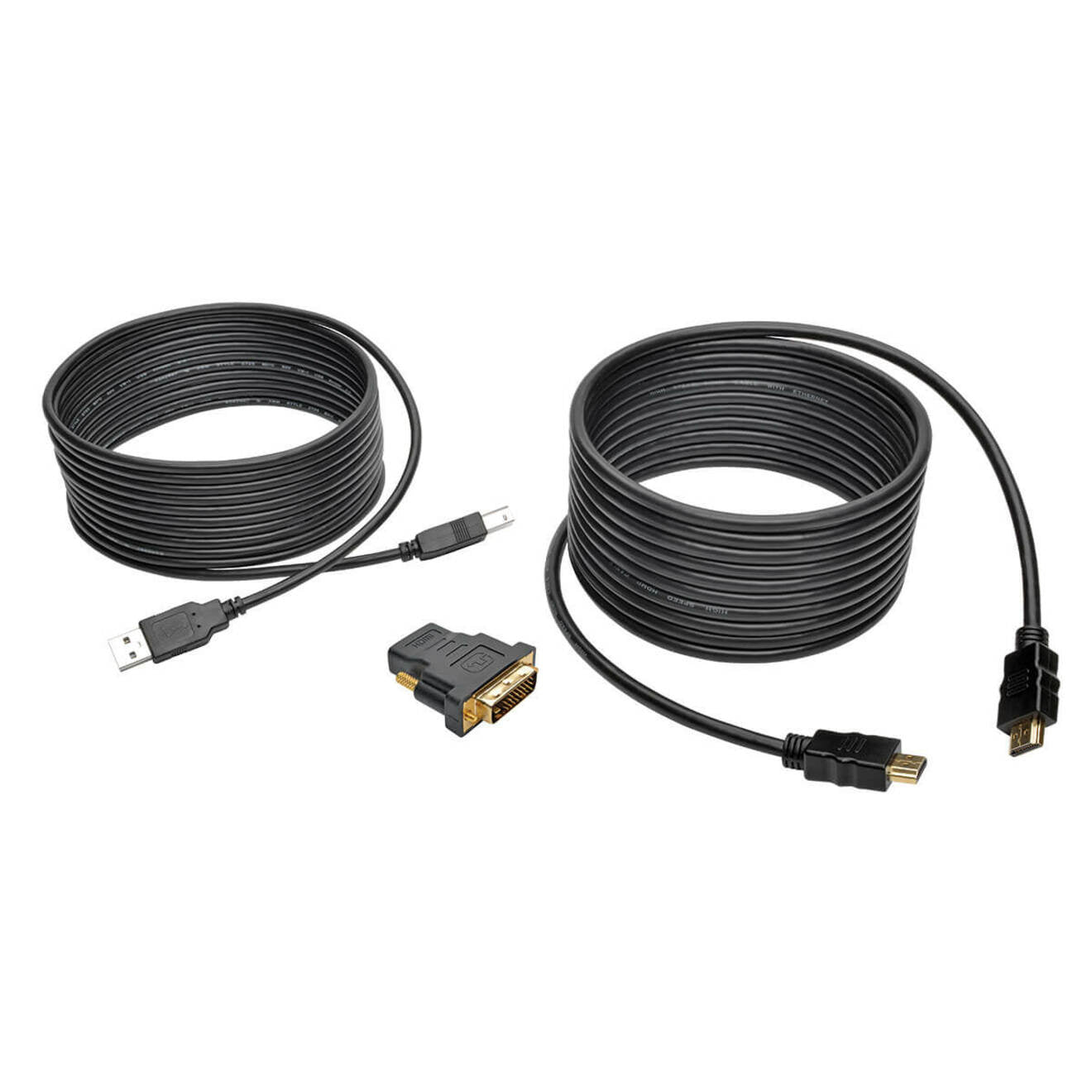 Tripp Lite by Eaton HDMI/DVI/USB KVM CABLE KIT, 15 FT. (P782-015-DH)