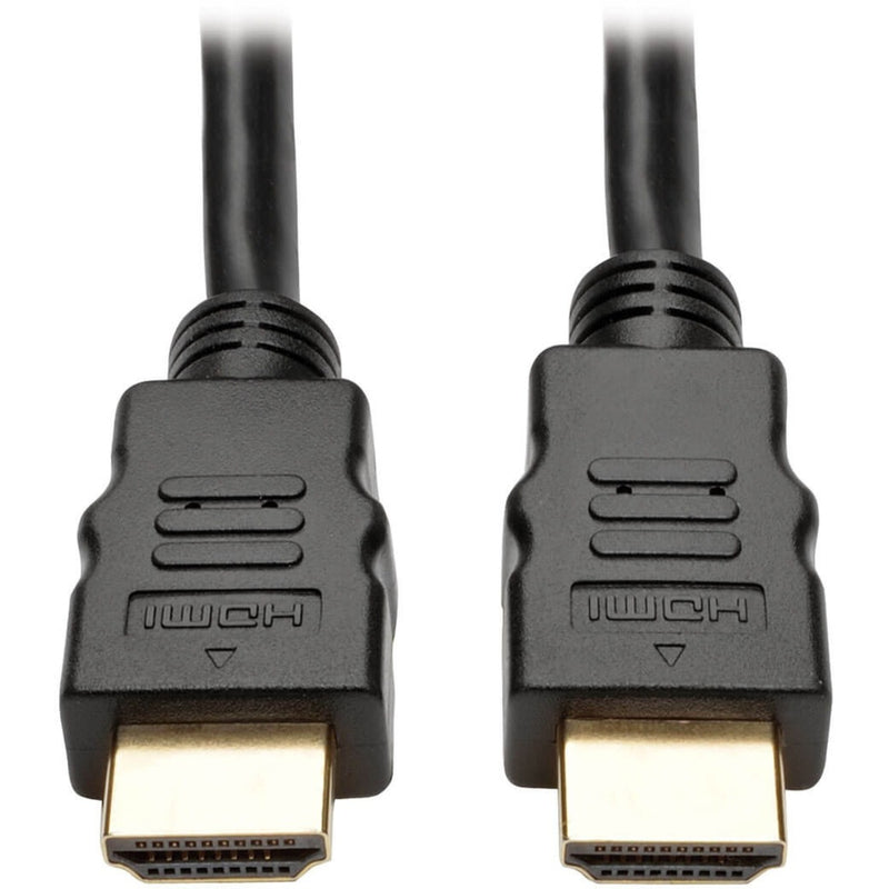 Detail view of HDMI cable connectors showing gold-plated contacts