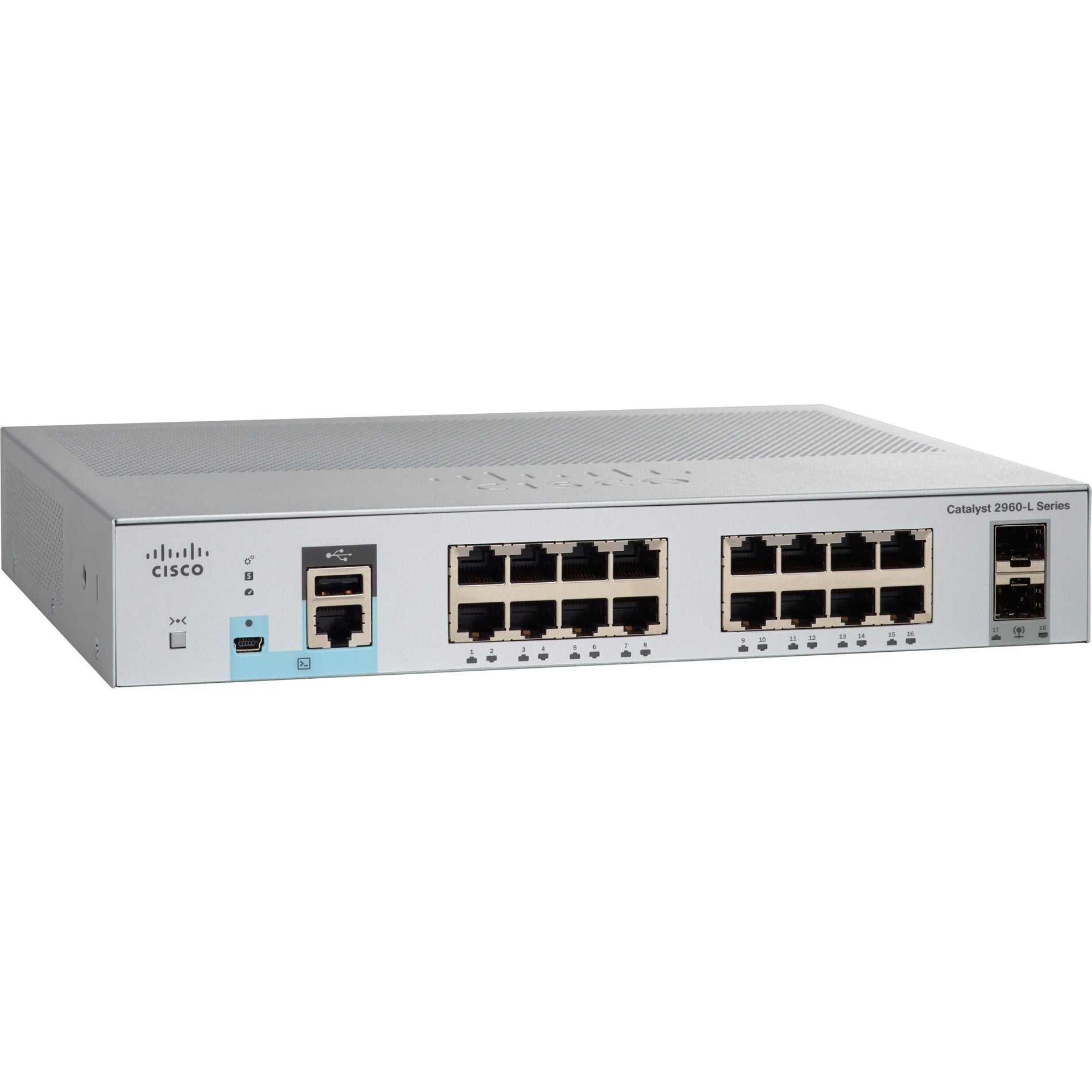 Cisco Catalyst WS-C2960L-16TS-LL Ethernet Kytkin