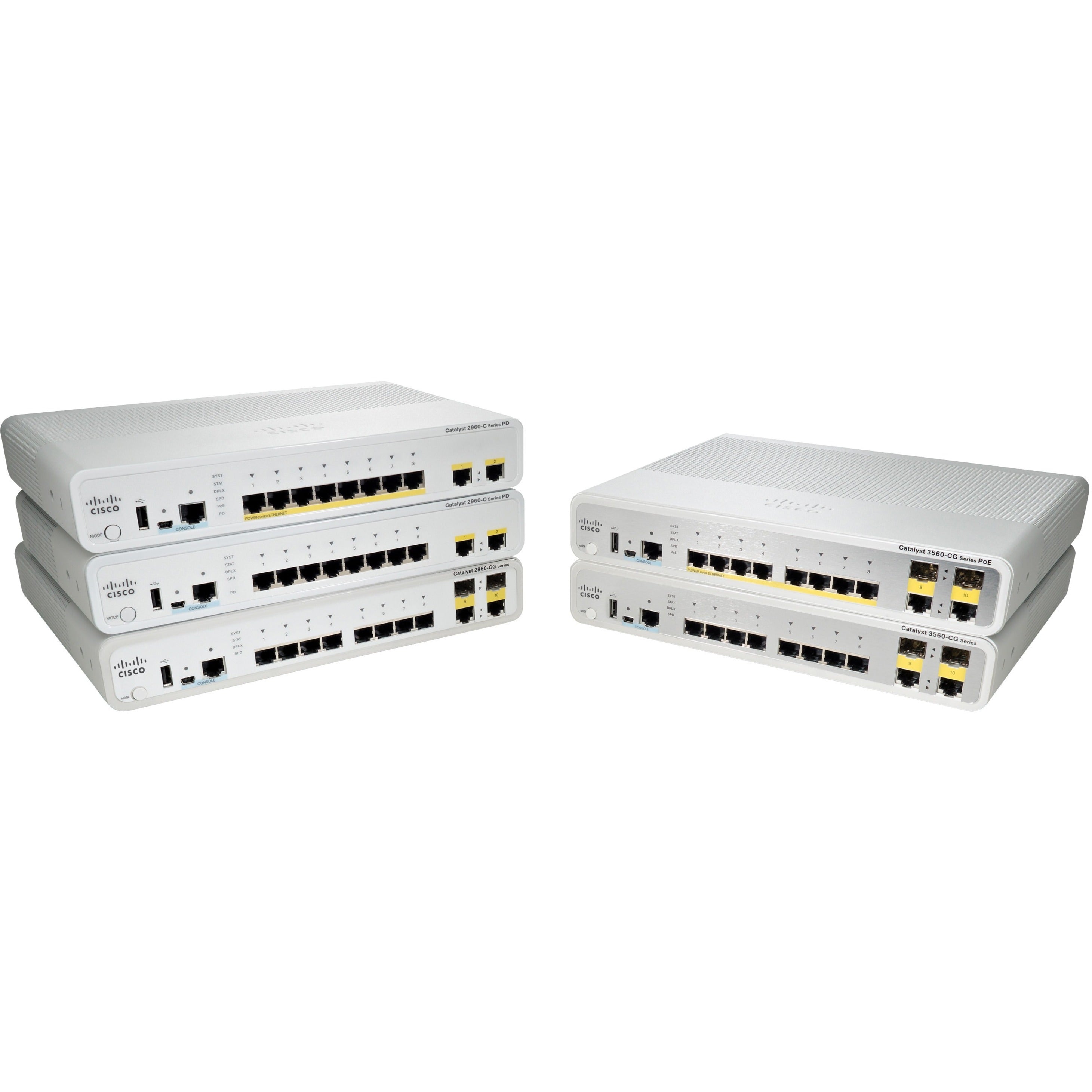 Cisco-IMSourcing 2960C 8 GE 2 UPLINK LAN BASE DISC PROD SPCL SOURCING SEE NOTES (WS-C2960CG-8TC-L)