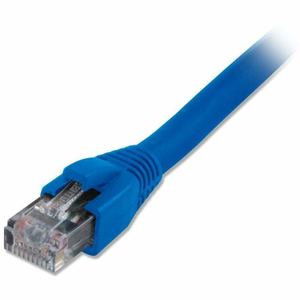 Comprehensive Cat6 Snagless Solid Shielded Blue Patch Cable 100ft (CAT6SH-100BLU)