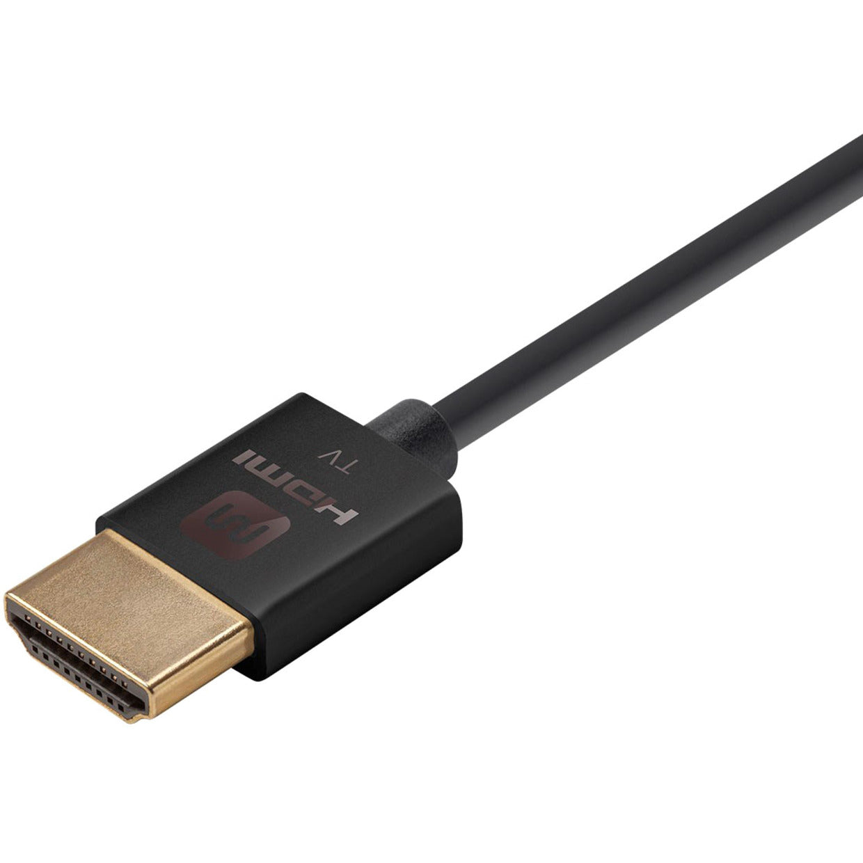 Monoprice SLIM 18GBPS ACTIVE HDMI CABLE, 6FT BLACK (13590)