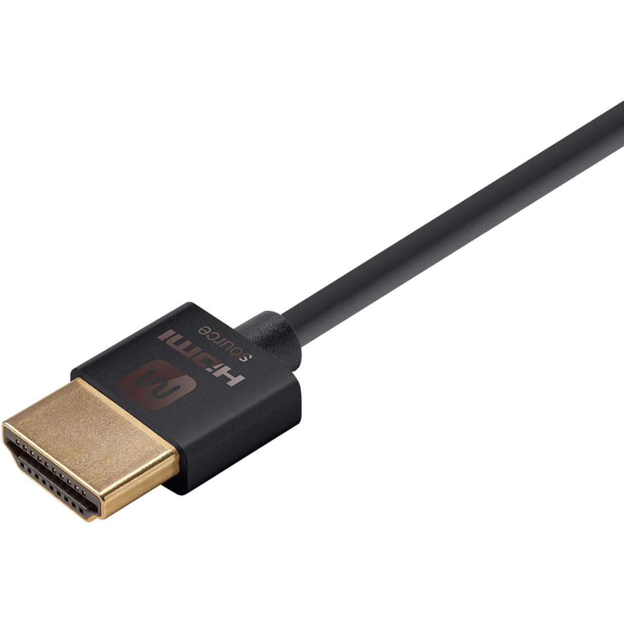 Detailed view of HDMI connector showing slim profile design and gold-plated contacts-alternate-image2