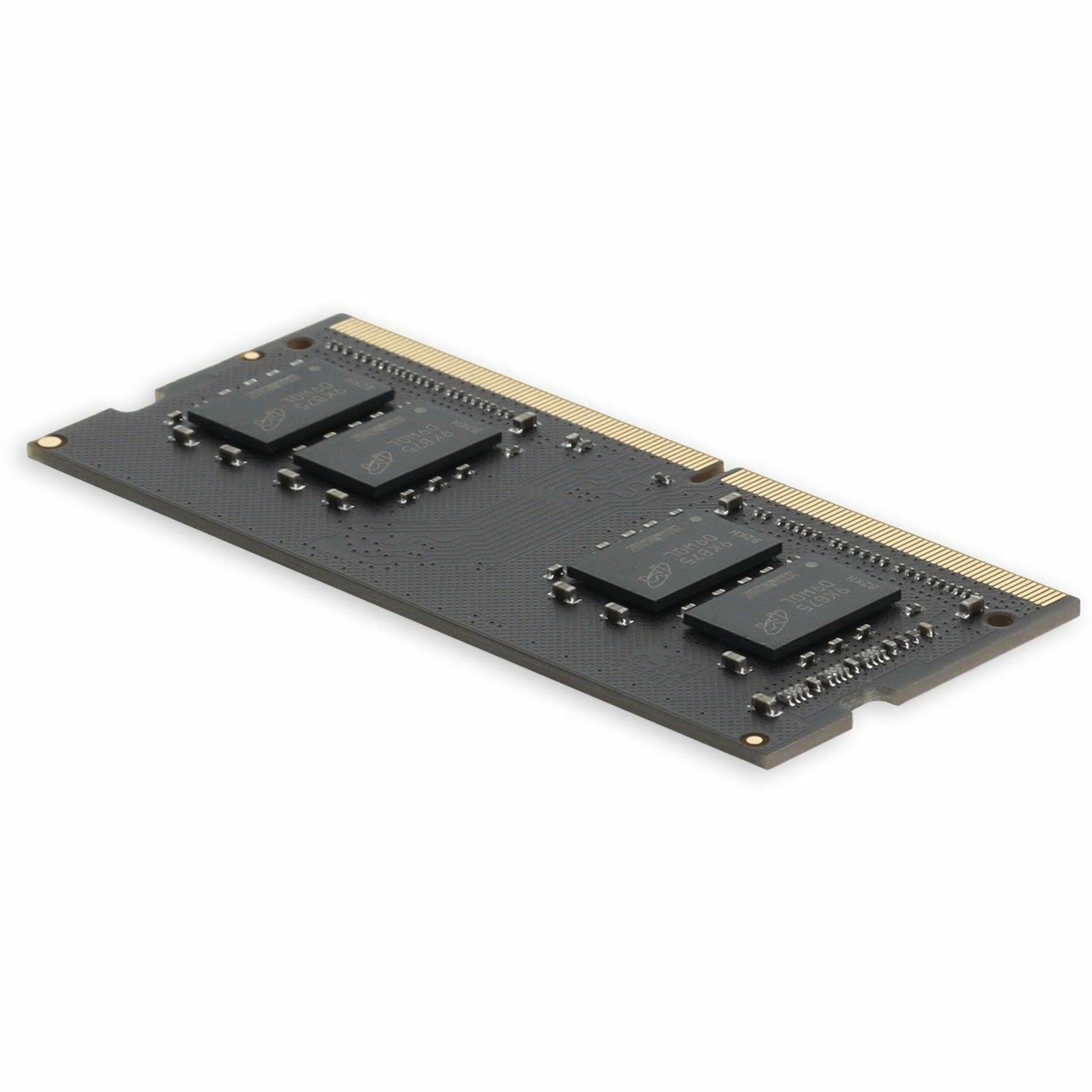 Angled perspective showing DDR4 memory module component layout and PCB design-alternate-image3