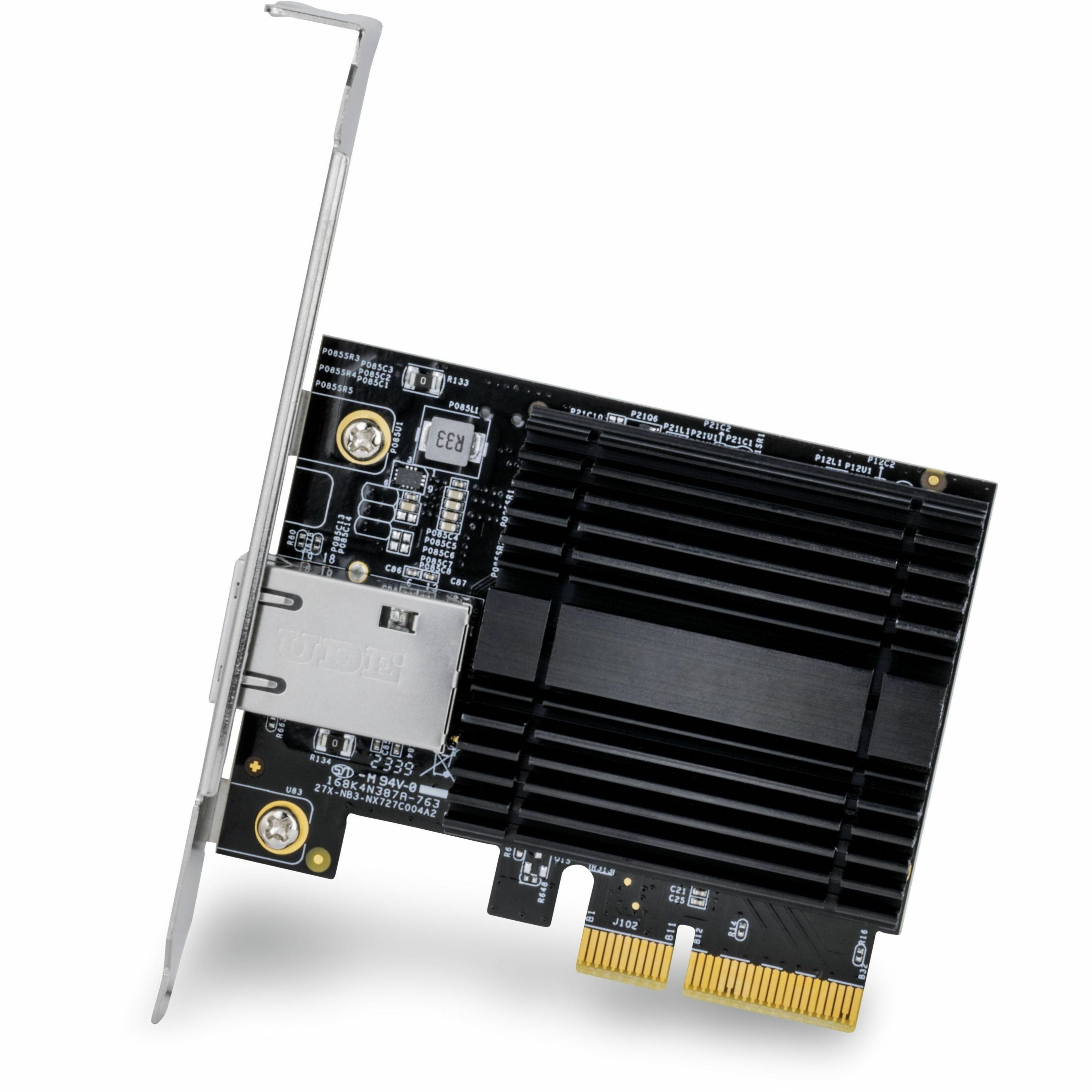 TRENDnet's 10 Gigabit PCIe Network Adapter, model TEG-10GECTX, converts a free PCI Express slot into a 10 Gigabit Ethernet port.