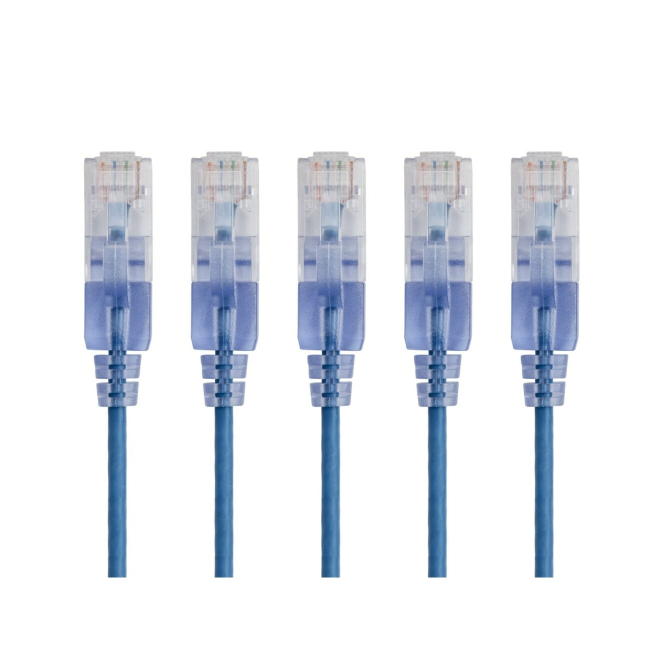 Monoprice CAT6 24AWG UTP ETHERNET NETWORK PATCH CABLE, 7FT BLUE (15138)