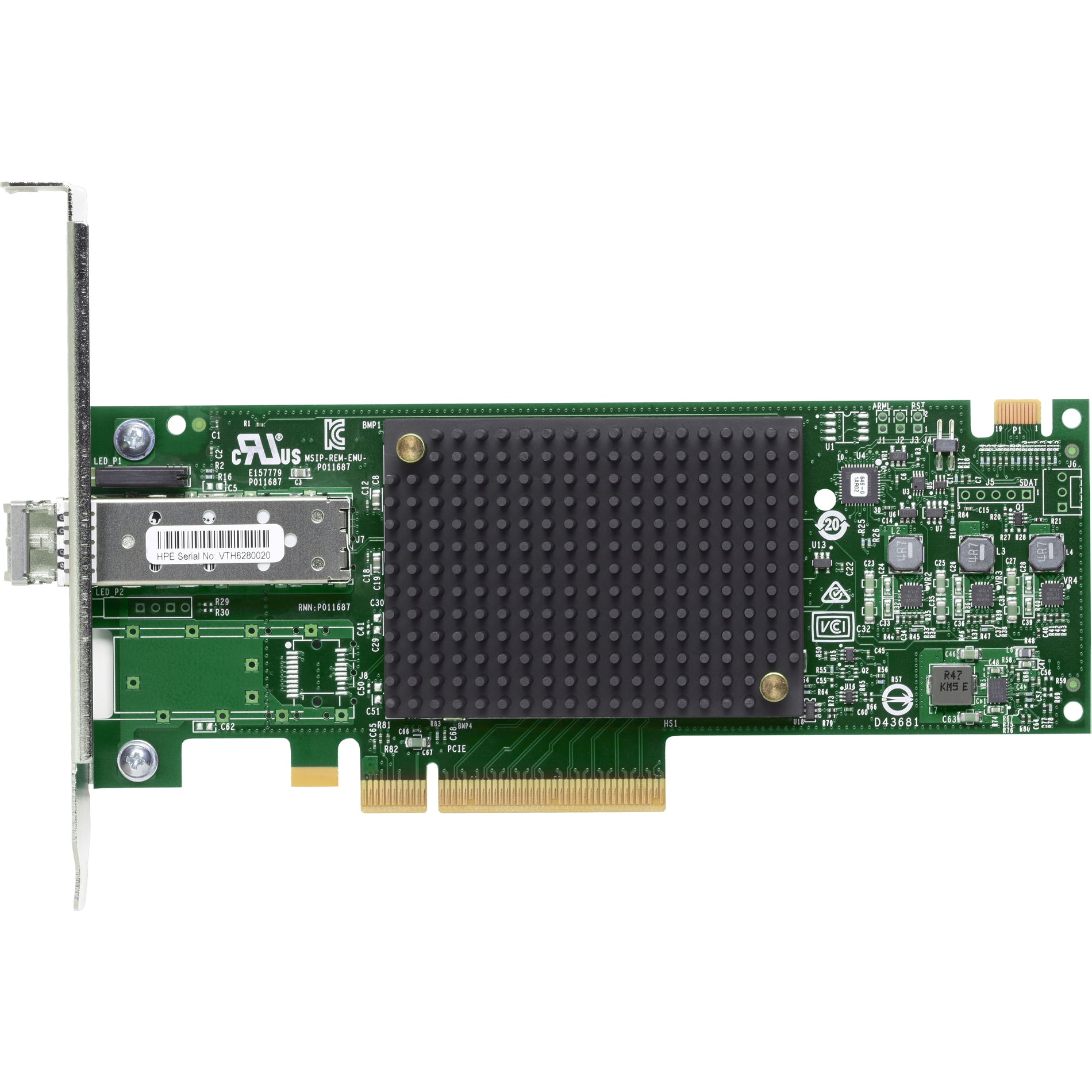 HPE E StoreFabric SN1200E 16 Gb Single Port Fibre Channel Host Bus Adapter (Q0L13A)