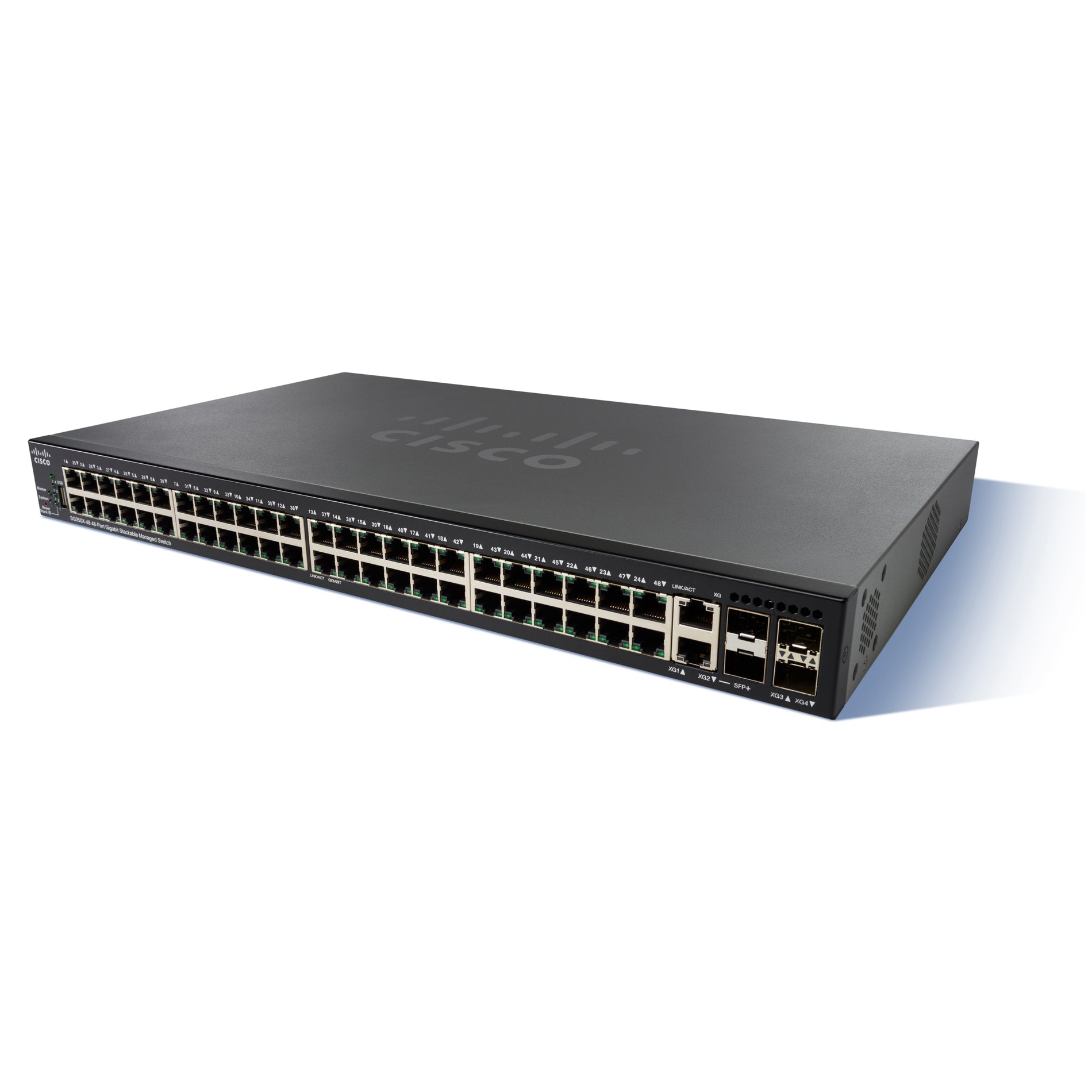 Cisco SG350X-48P Lag 3 Växel (SG350X-48P-K9-NA)