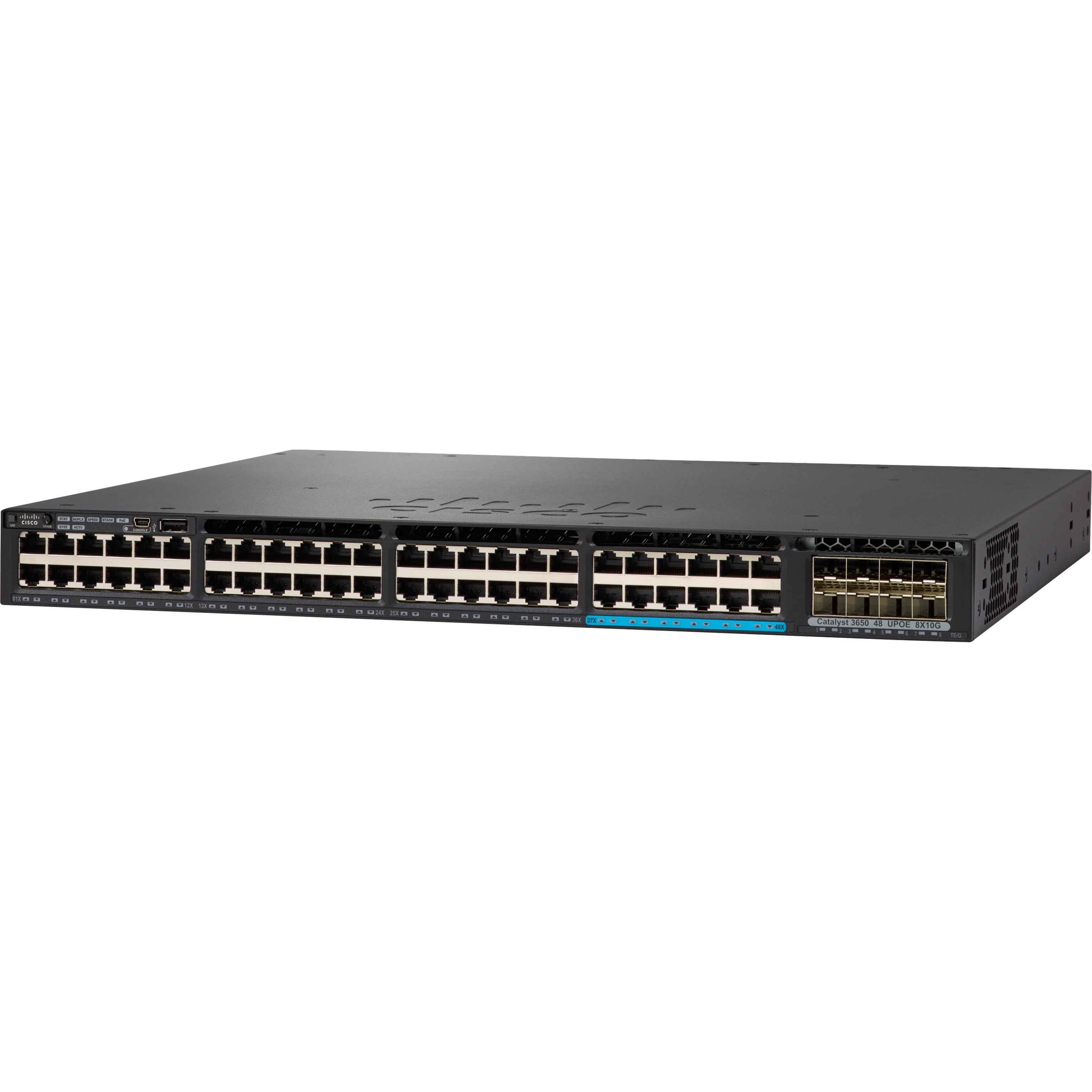 Cisco Catalyst C3650-8X24PD-S Laag 3 Schakelaar (WS-C3650-8X24PD-S)