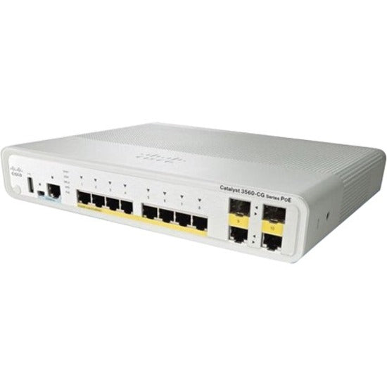 Cisco-IMSourcing Catalyst WS-C3560CG-8TC-S Compact Switch