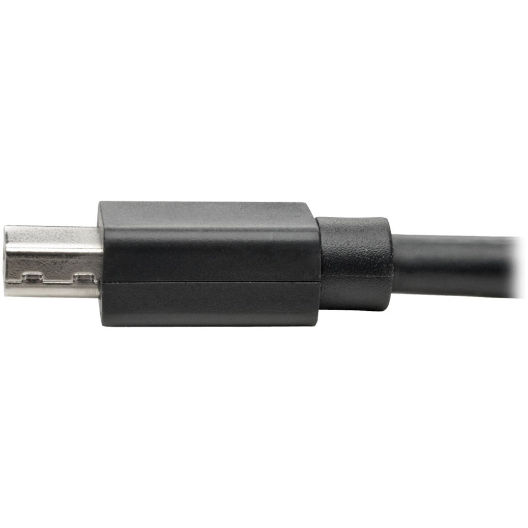 Side profile of Mini DisplayPort male connector showing construction details-alternate-image4