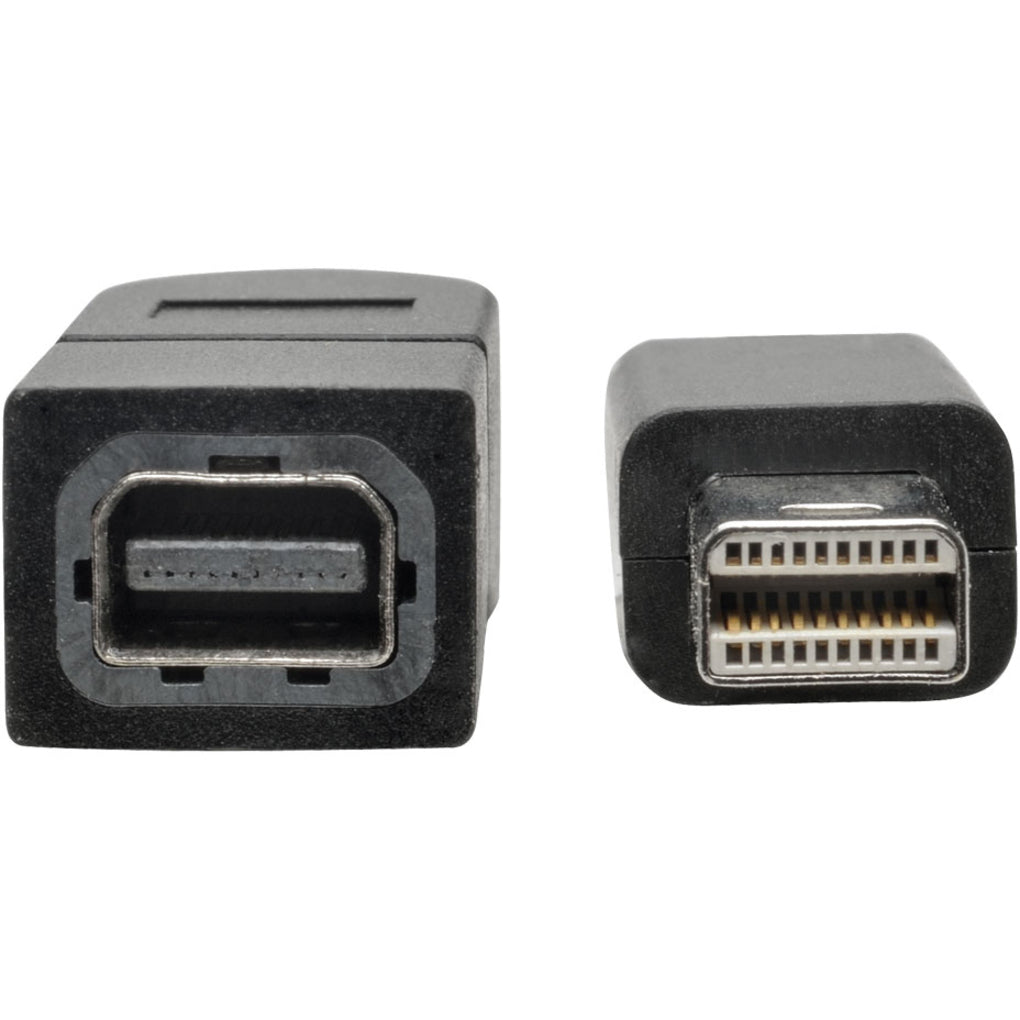 Detailed close-up of Mini DisplayPort male and female connector pins and housing-alternate-image3