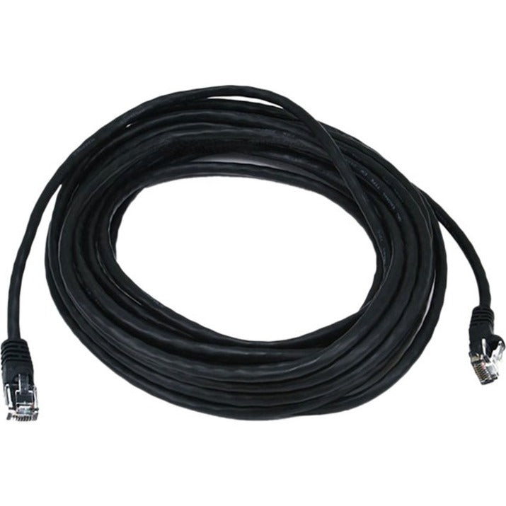 Monoprice CAT5E 24AWG UTP ETHERNET NETWORK PATCH CABLE_ 25FT BLACK (2151)