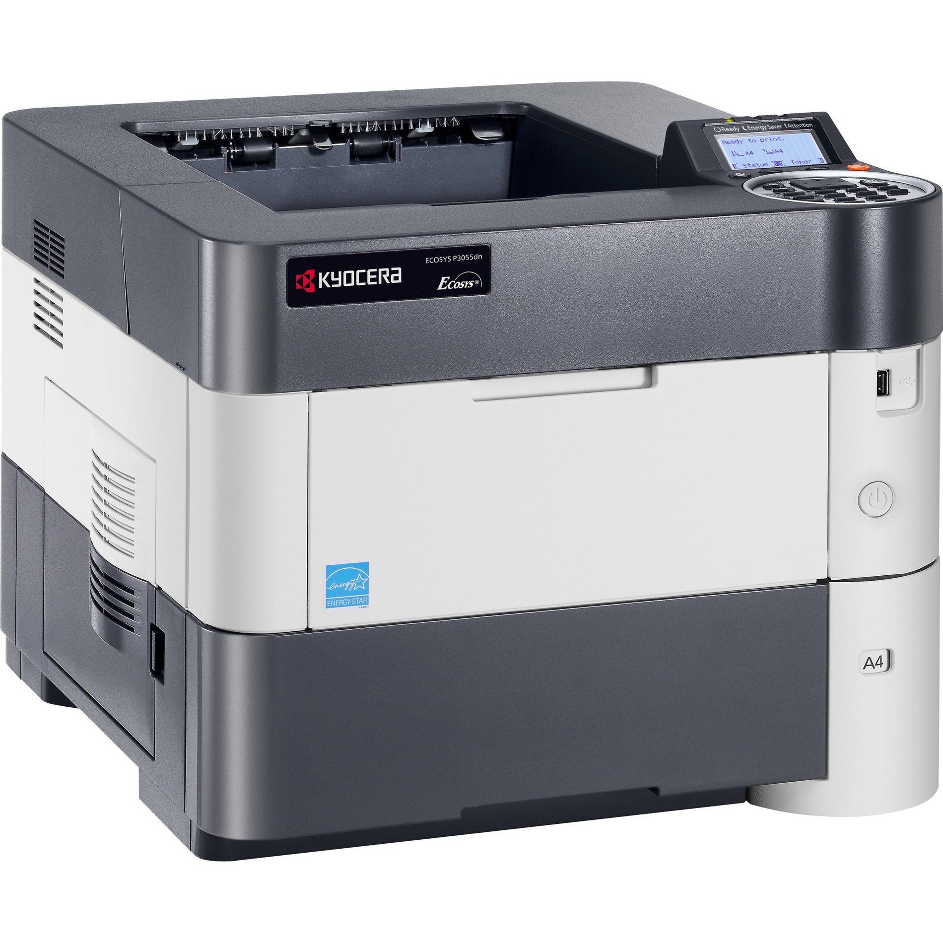 Kyocera Ecosys P3055dn Desktop Laser Printer - Monochrome