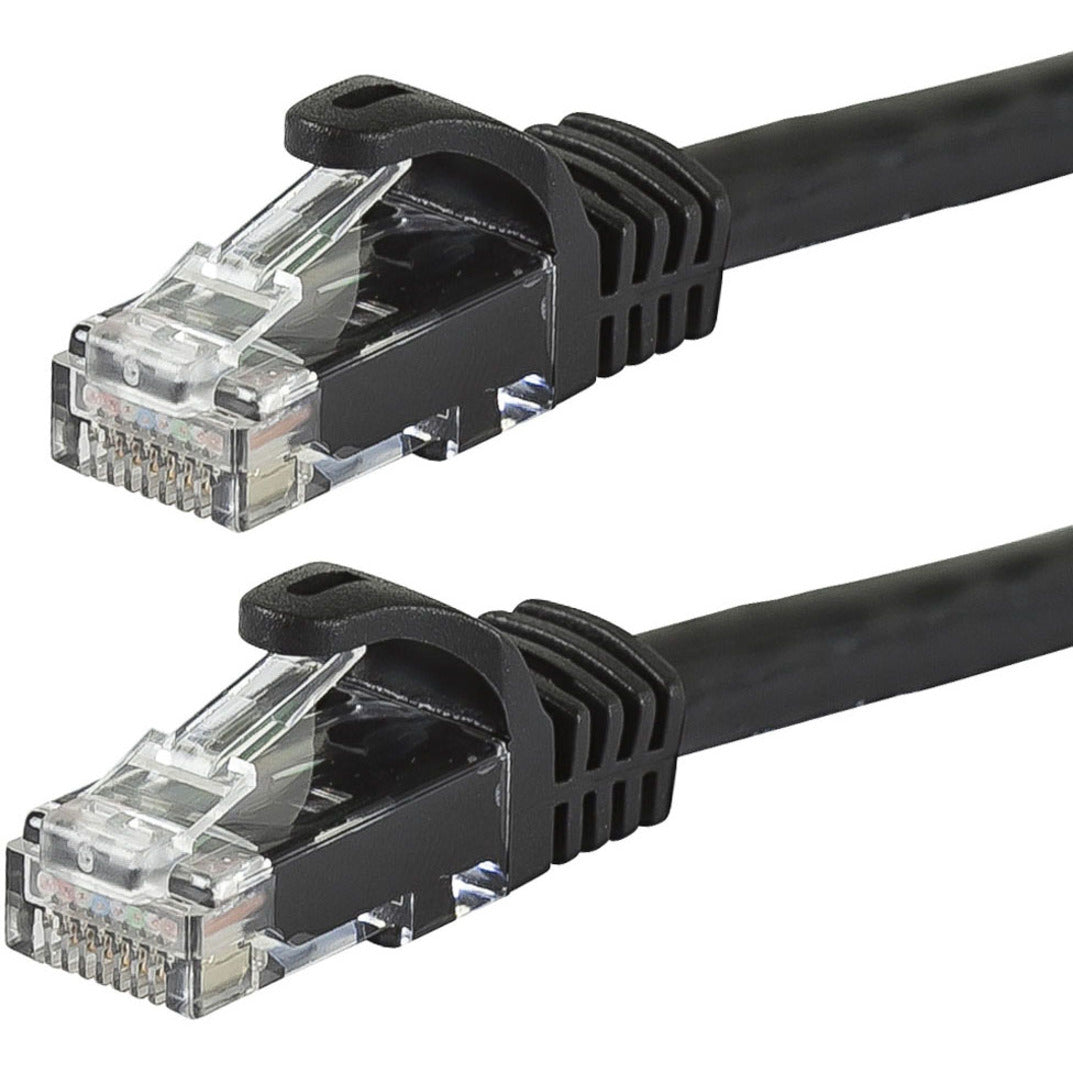 Close-up detail of RJ-45 connectors showing gold-plated contacts and FLEXboot design-alternate-image2