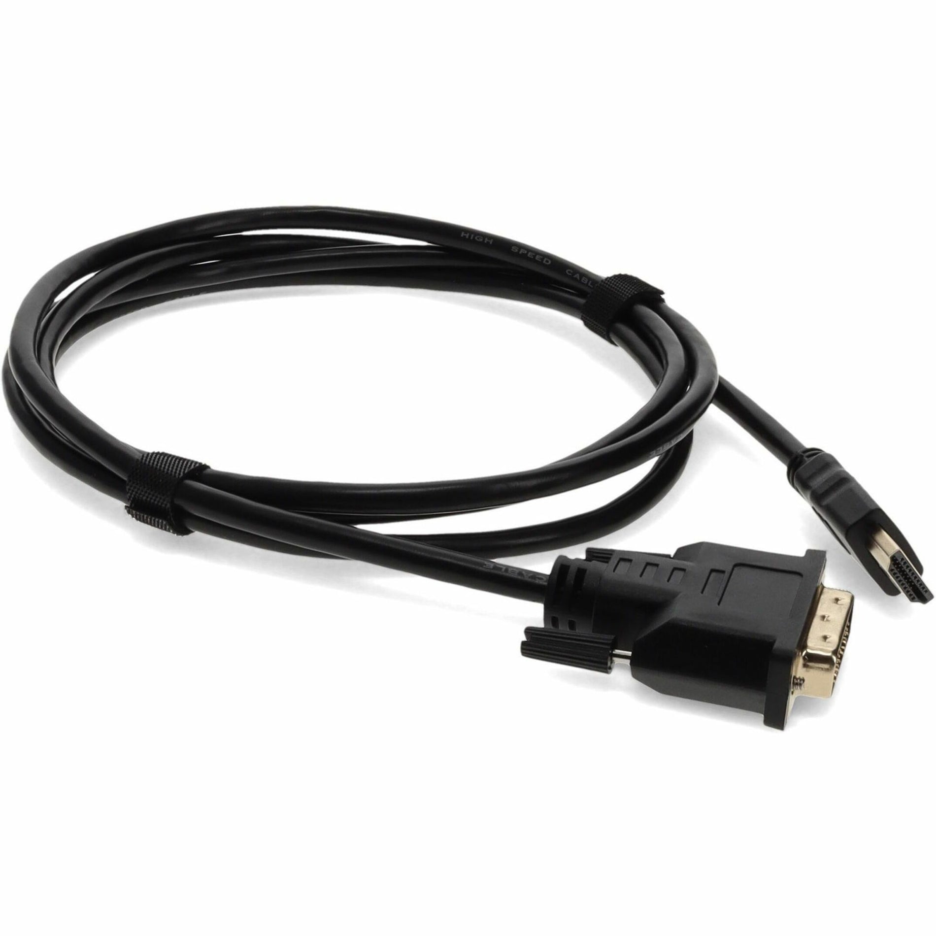 Cable de Video DVI-D/HDMI AddOn HDMI2DVIDS6F-5PK 6 pies 1920 x 1200 Negro