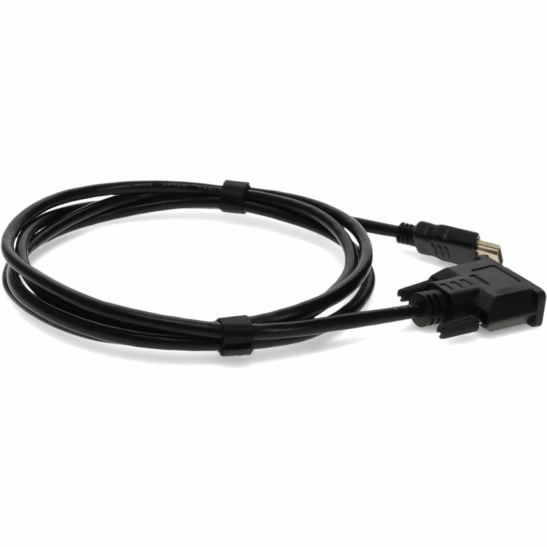 Cable de Video DVI-D/HDMI AddOn HDMI2DVIDS6F-5PK 6 pies 1920 x 1200 Negro