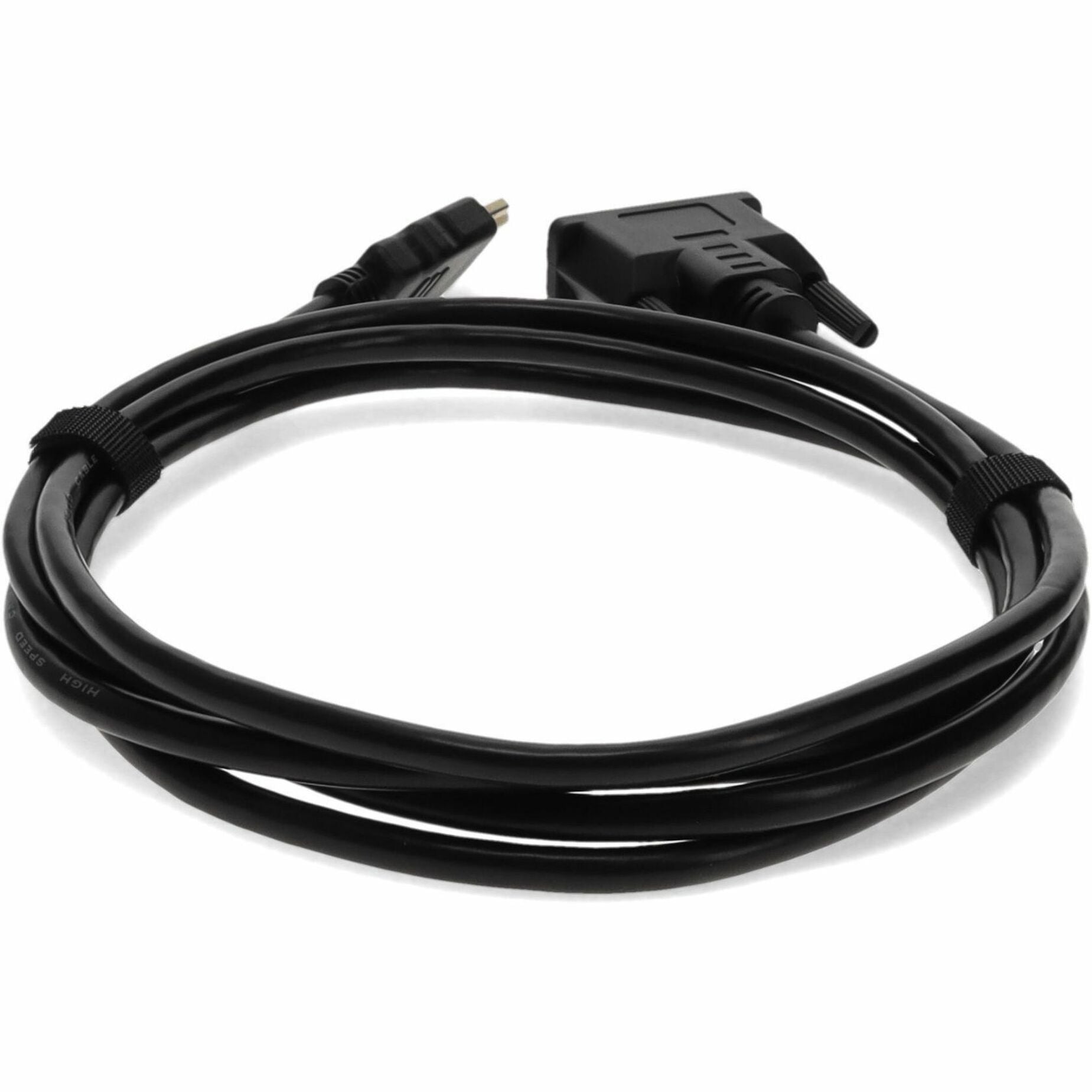 HDMI to DVI-D cable displayed in curved position showing flexibility-alternate-image4