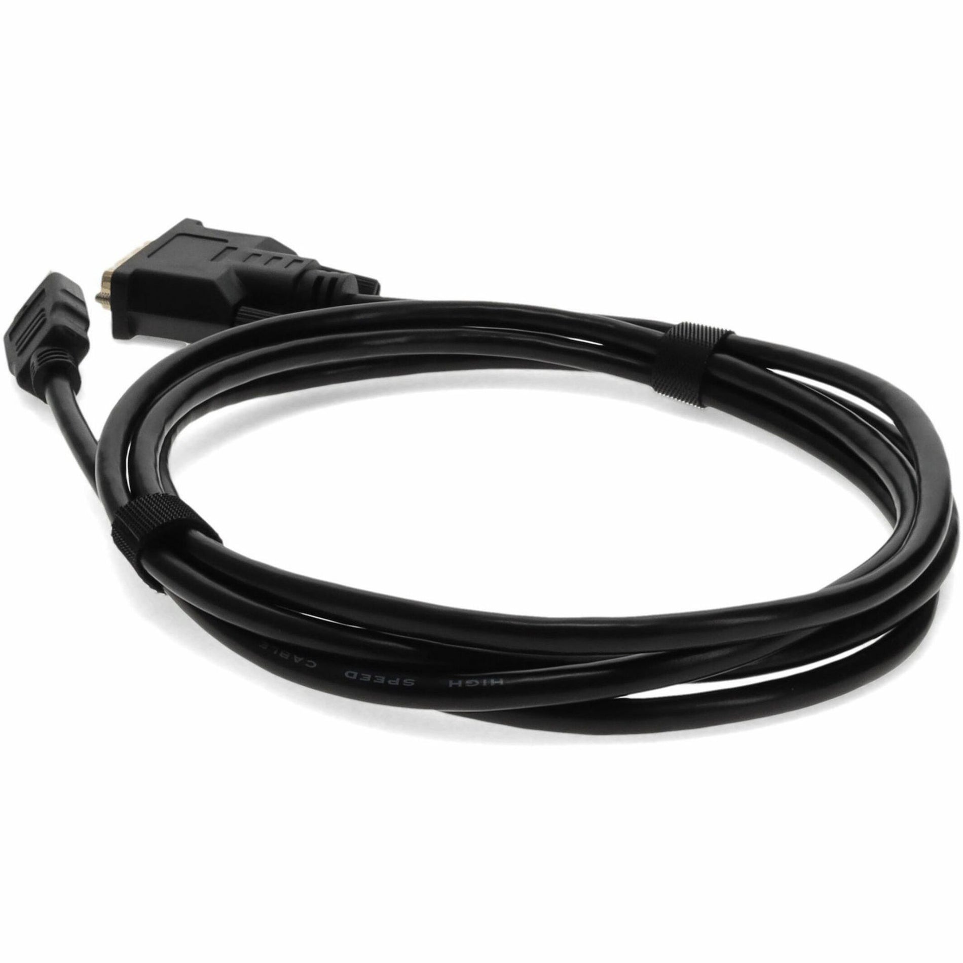 Cable de Video DVI-D/HDMI AddOn HDMI2DVIDS6F-5PK 6 pies 1920 x 1200 Negro