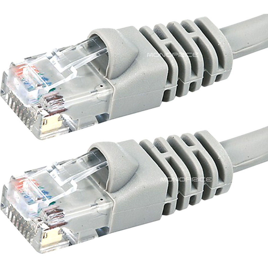 Close-up of RJ-45 connectors showing gold-plated contacts and snagless boot design-alternate-image2