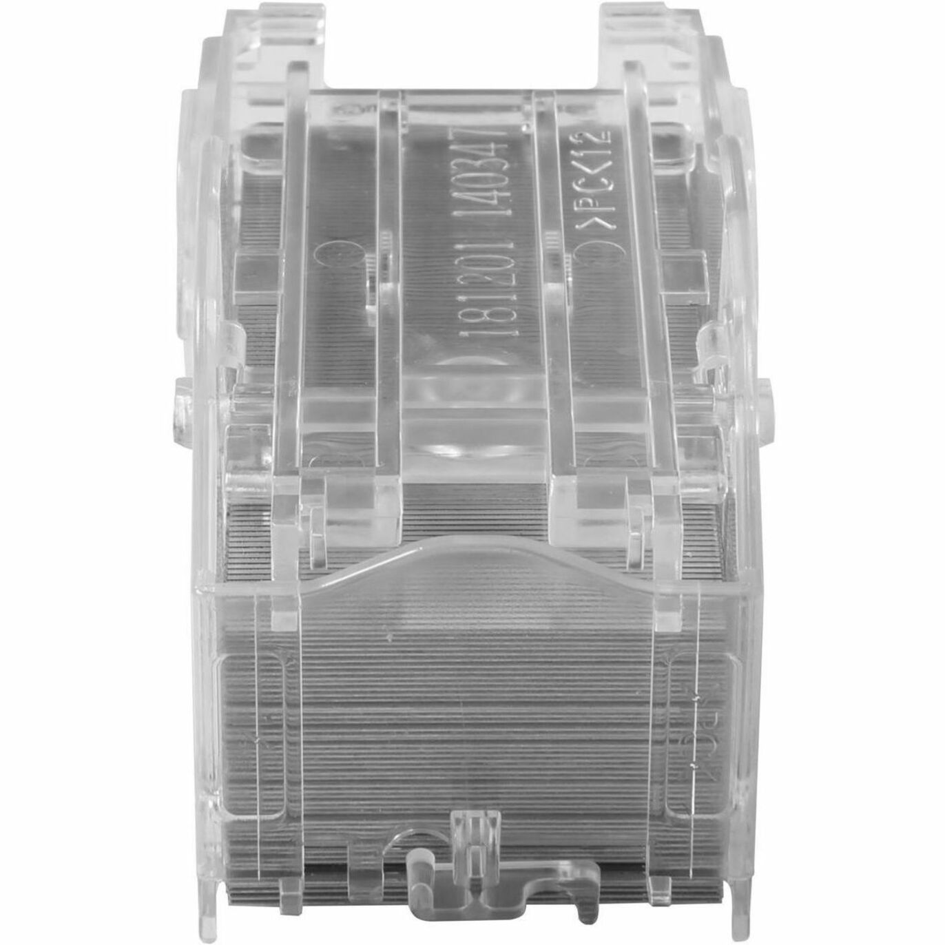 Side view of HP Staple Cartridge Refill showing internal staple alignment mechanism and structural design-alternate-image2