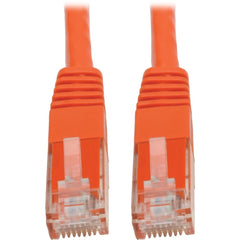 ทริปพลายท์โดยอีตัน สายเคเบิล CAT6 GIGABIT โมลด์สีส้ม 15 ฟุต