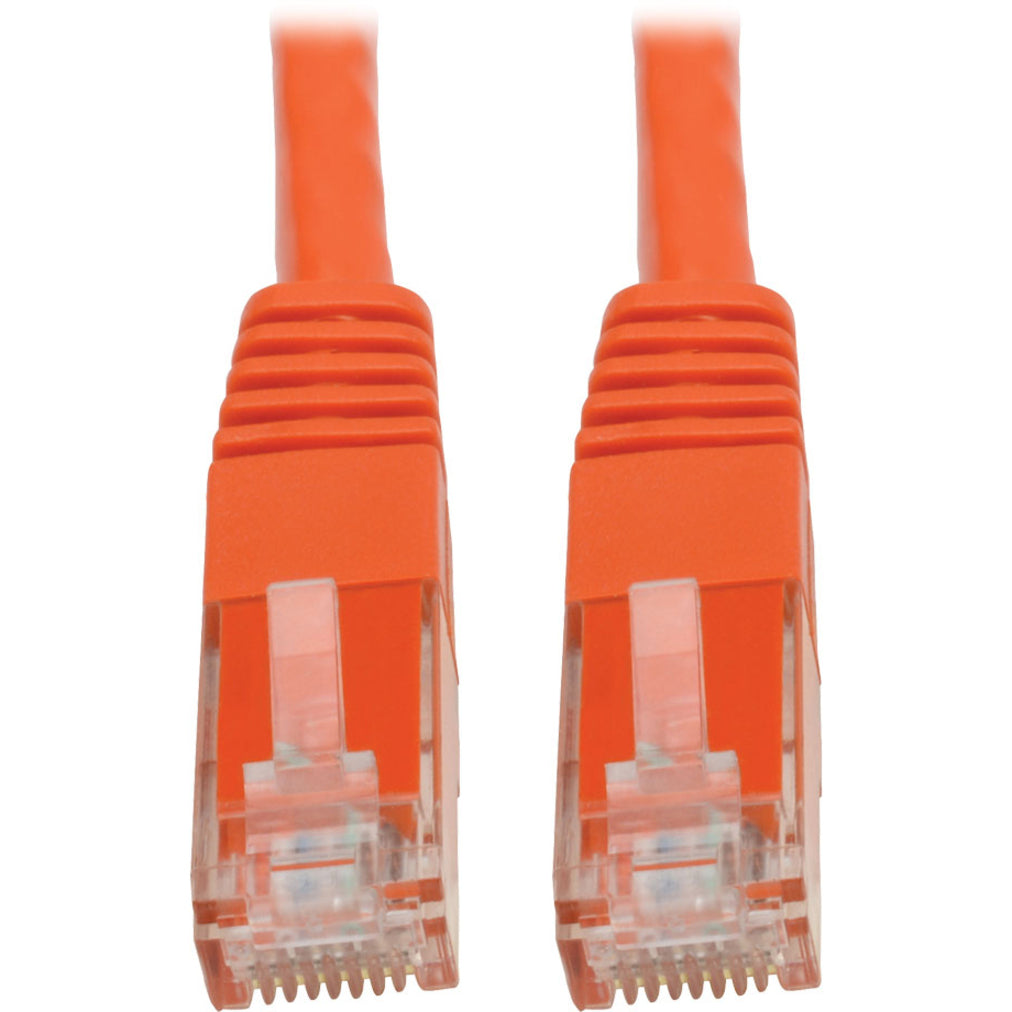 Tripp Lite by Eaton CABLE CAT6 GIGABIT MOLDED ORANGE 50 FT (N200-050-OR)