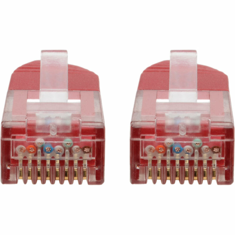 Tripp Lite by Eaton CABLE CAT6 GIGABIT MOLDED PATCH RED 100 (N200-100-RD)