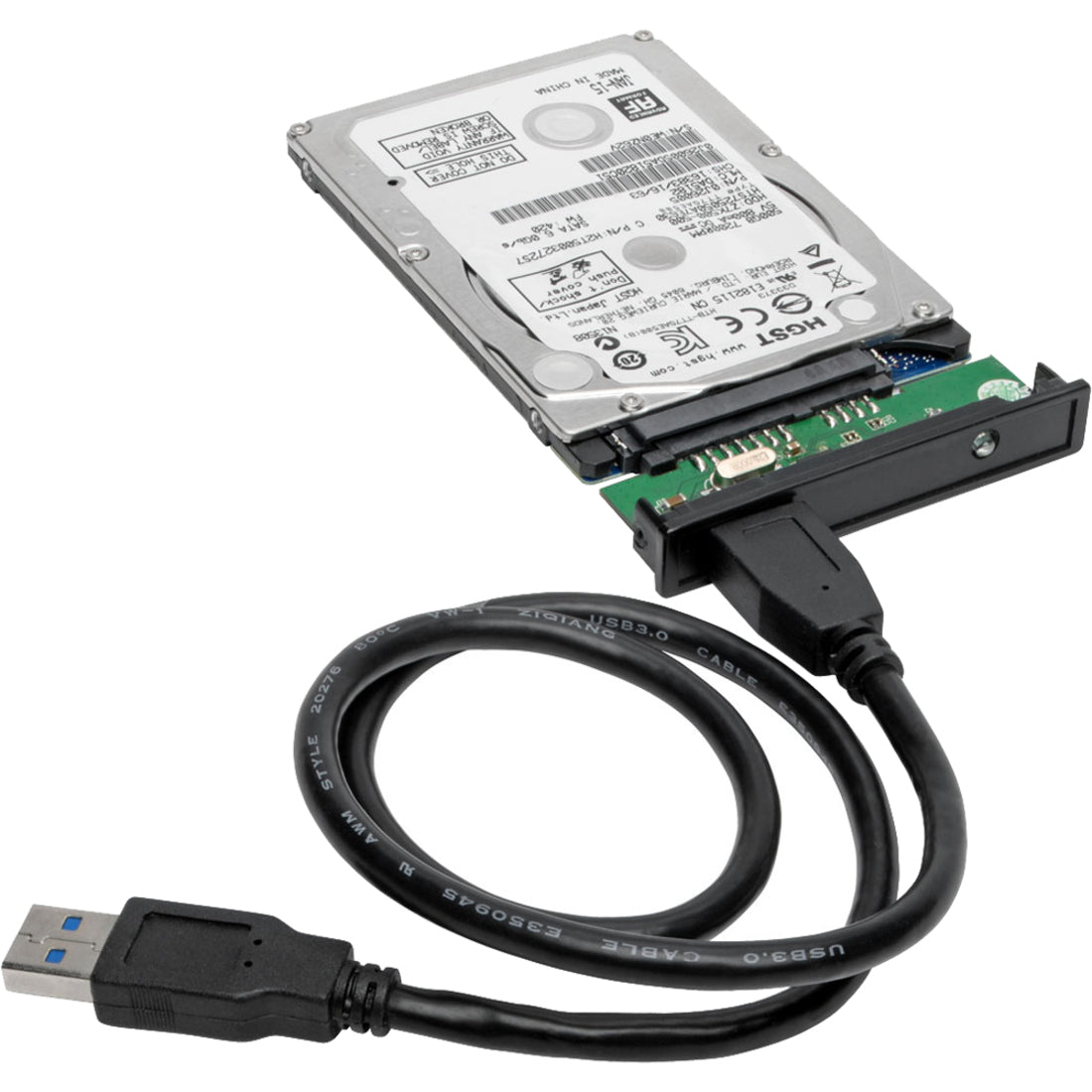 Tripp Lite โดย Eaton USB3.1 GEN1 SATA SSD/HDD USB-A กล่อง (U457-025-AG2)