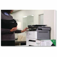 Lexmark printer with recycling program materials showing environmental commitment-alternate-image4