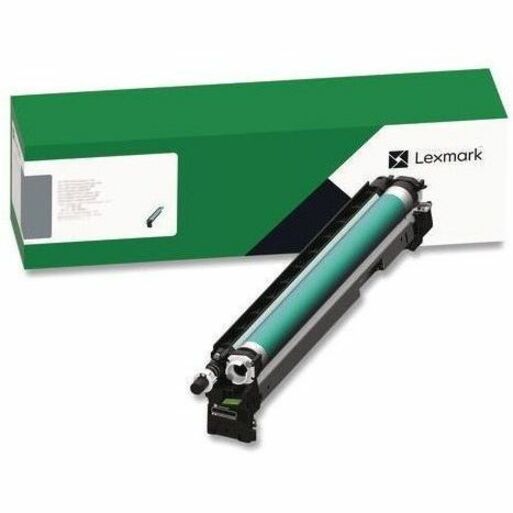 Lexmark 76C0PK0 black photoconductor unit with green packaging showing the imaging drum component-alternate-image1