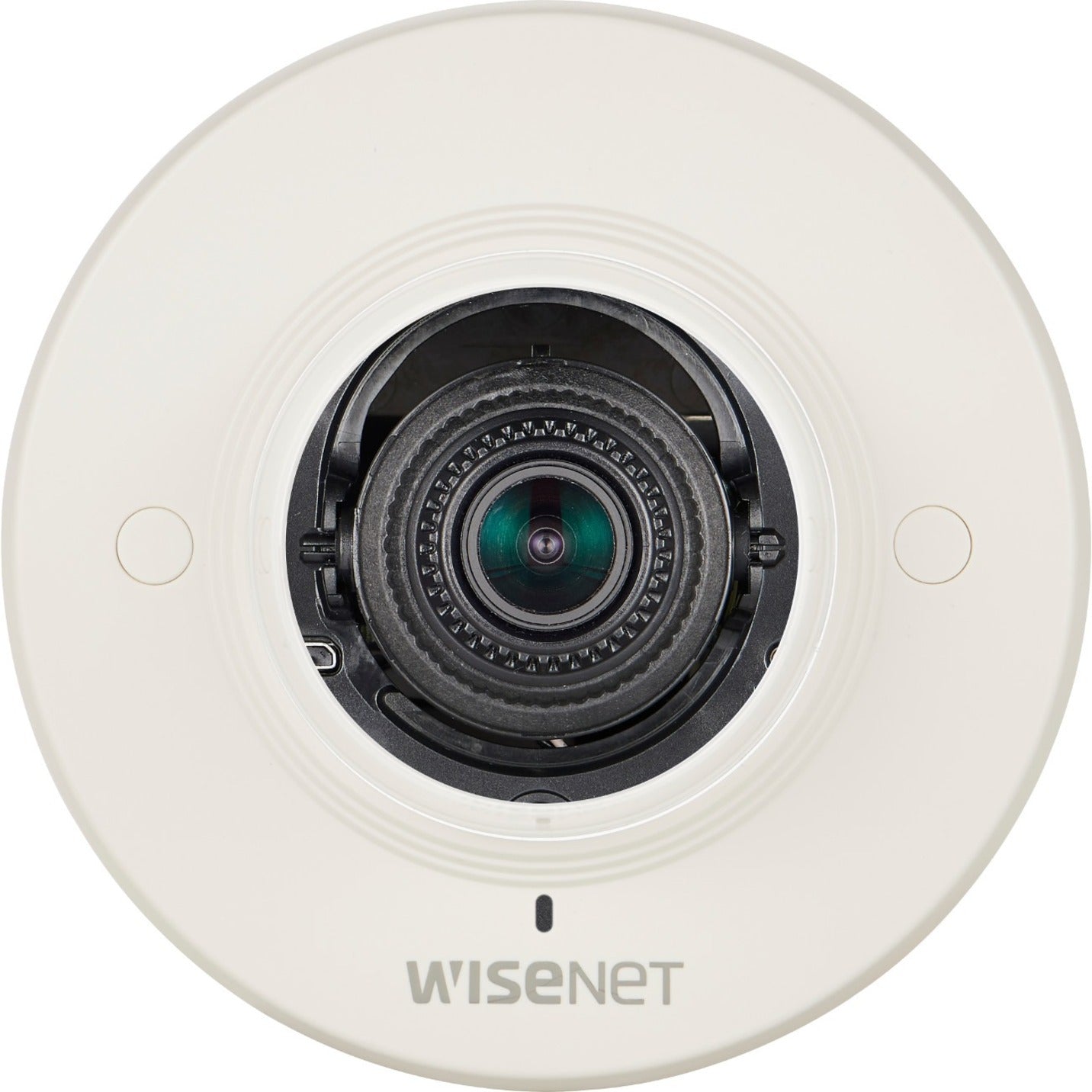 Wisenet XND-6011F 2 Megapixel Full HD Network Camera - Color - Dome - Ivory, Black